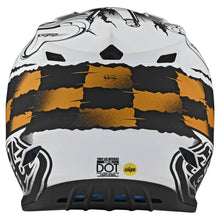 Troy Lee Designs SE4 Polyacrylite Motocross Helmet, Strike White, Black, Medium