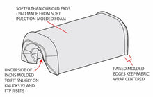 CFR Mega Bar Pad / Snowmobile Handlebar Pads / CFR Replacement Bar Pads