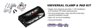 Fly Universal Handle Bar Clamp & Bar Pad Kit