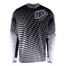 TLD GP Lightweight Jersey, Tremor, Black And White, Small, Sm,