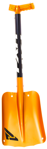 FXR Tactic Snow Shovel For Snowmobiling And Snow Biking - Black And Orange